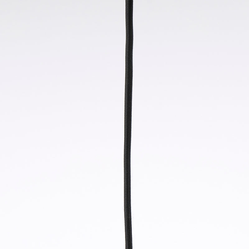 Hanging lamp 30x31,5 cm PACINO rattan dark brown