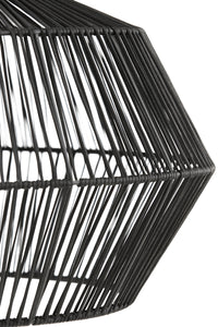 Hanging lamp 40x24 cm DEYA matt black
