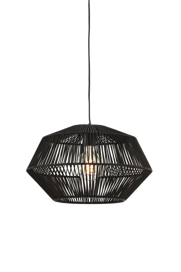 Hanging lamp 40x24 cm DEYA matt black