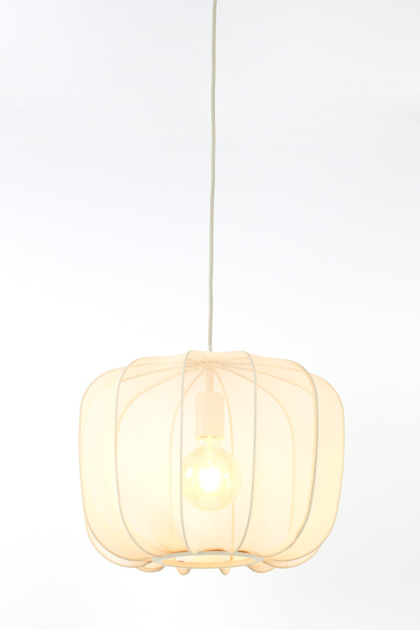 Hanging lamp 40x30 cm PLUMERIA sand