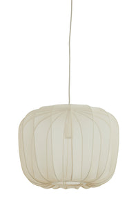 Hanging lamp 50x37,5 cm PLUMERIA sand