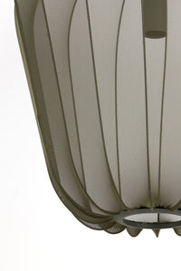 Hanging lamp 50x60 cm PLUMERIA dark green