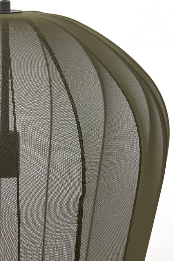 Hanging lamp 50x60 cm PLUMERIA dark green