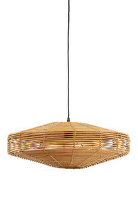 Hanging lamp 51x21 cm MATAKA rattan natural