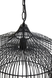 Hanging lamp 58x47 cm KRISTEL matt black