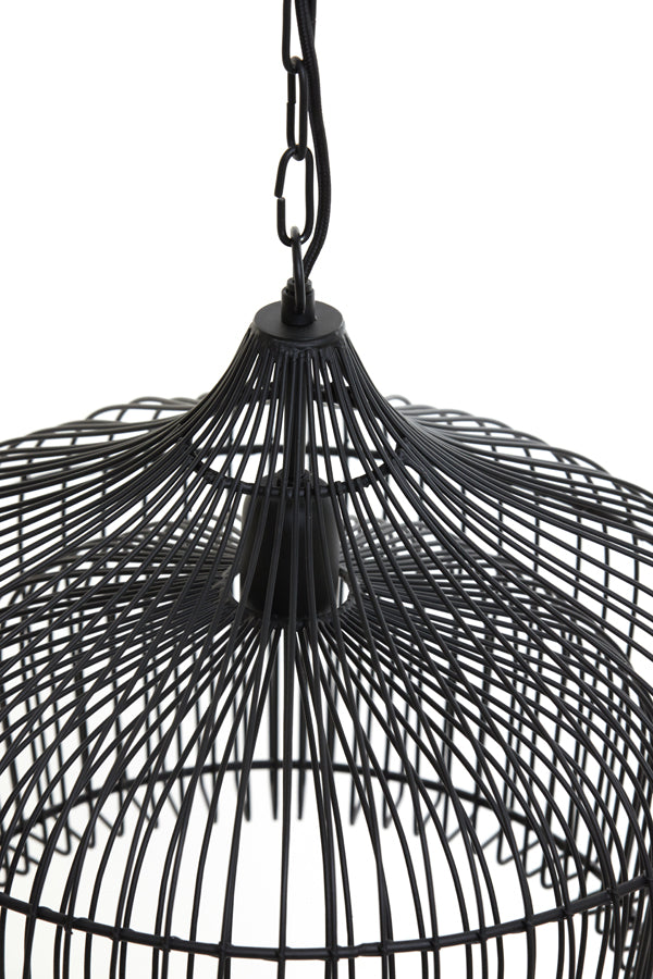 Hanging lamp 58x47 cm KRISTEL matt black