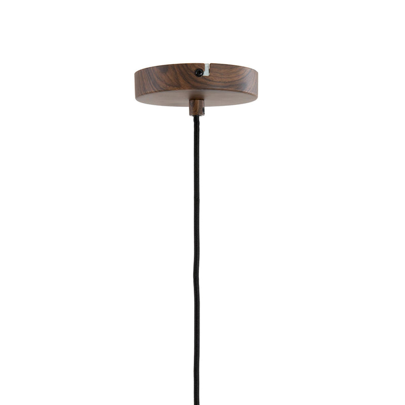 Hanglamp Dania - Bruin/Crème - Ø27.5x52cm