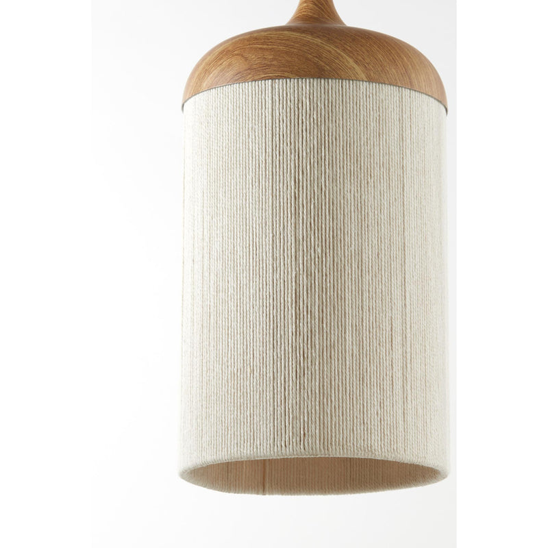 Hanglamp Dania - Naturel/Crème - 90x22x32cm - 3L