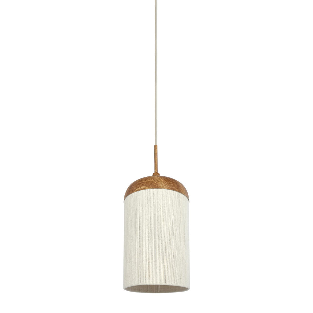Hanglamp Dania - Naturel/Crème - Ø27.5x52cm