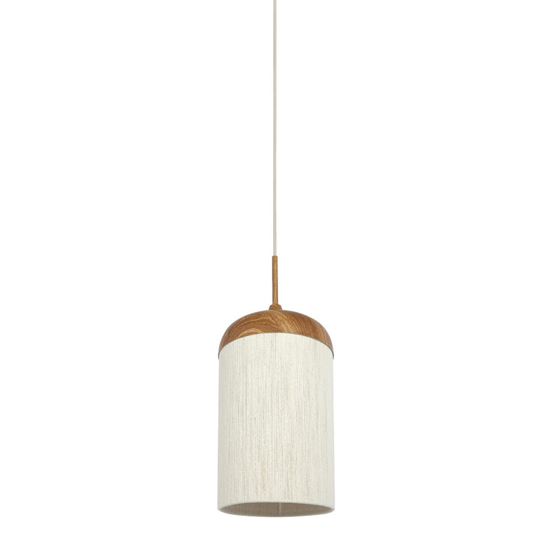 Hanglamp Dania - Naturel/Crème - Ø27.5x52cm