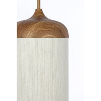 Hanglamp Dania - Naturel/Crème - Ø27.5x52cm