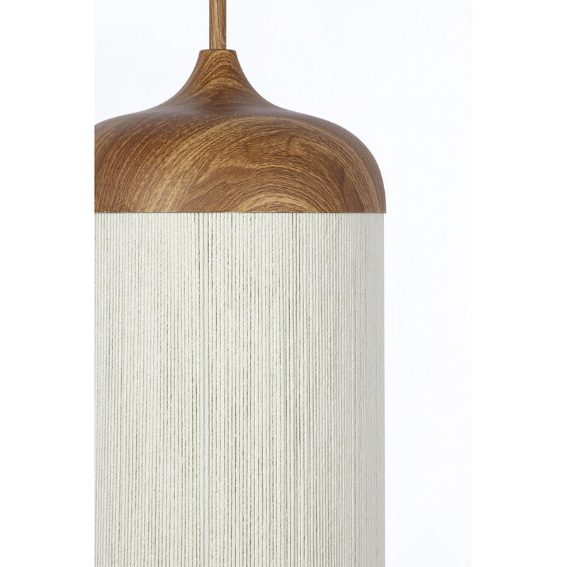 Hanglamp Dania - Naturel/Crème - Ø27.5x52cm