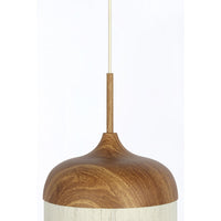 Hanglamp Dania - Naturel/Crème - Ø27.5x52cm