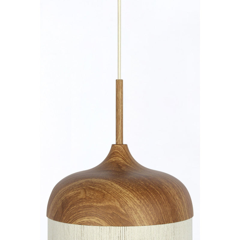 Hanglamp Dania - Naturel/Crème - Ø27.5x52cm