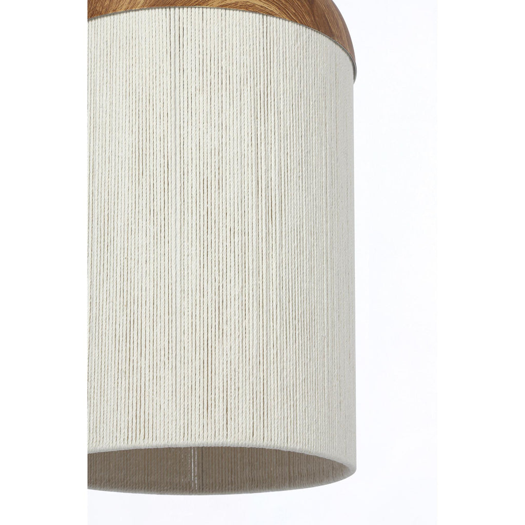 Hanglamp Dania - Naturel/Crème - Ø27.5x52cm