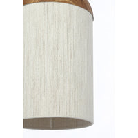 Hanglamp Dania - Naturel/Crème - Ø27.5x52cm