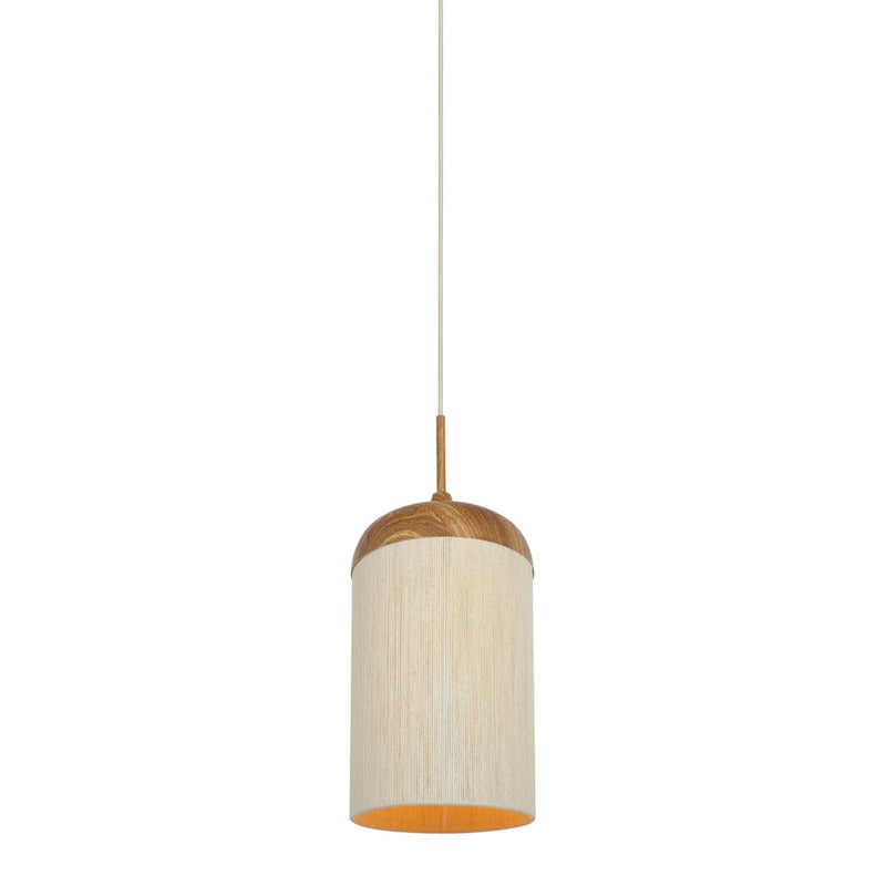 Hanglamp Dania - Naturel/Crème - Ø27.5x52cm