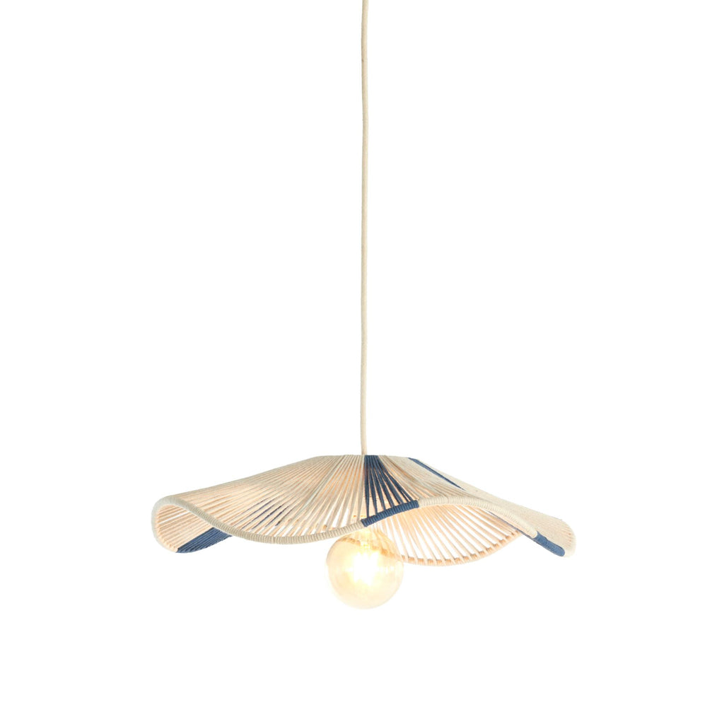 Hanglamp Rafa - Lichtblauw - Ø50cm