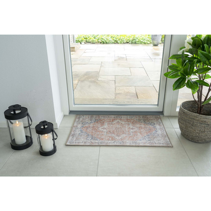 Havana Doormat - Doormat, orange/blue, 50x80 cm