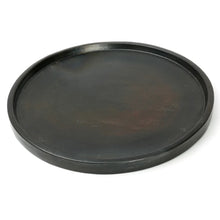 Afbeelding in Gallery-weergave laden, The Terracotta Burned Plate - Black - L
