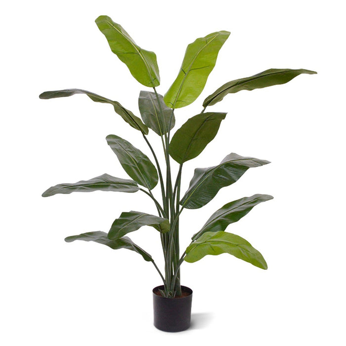 HSM Collection-Kunstpalm Greens Traveller-75x100x130-Groen-Kunstzijde