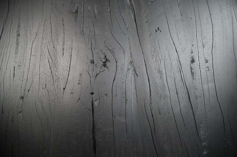 HSM Collection-Ovaal Tafelblad-220x110x4,5-Zwart-Mango