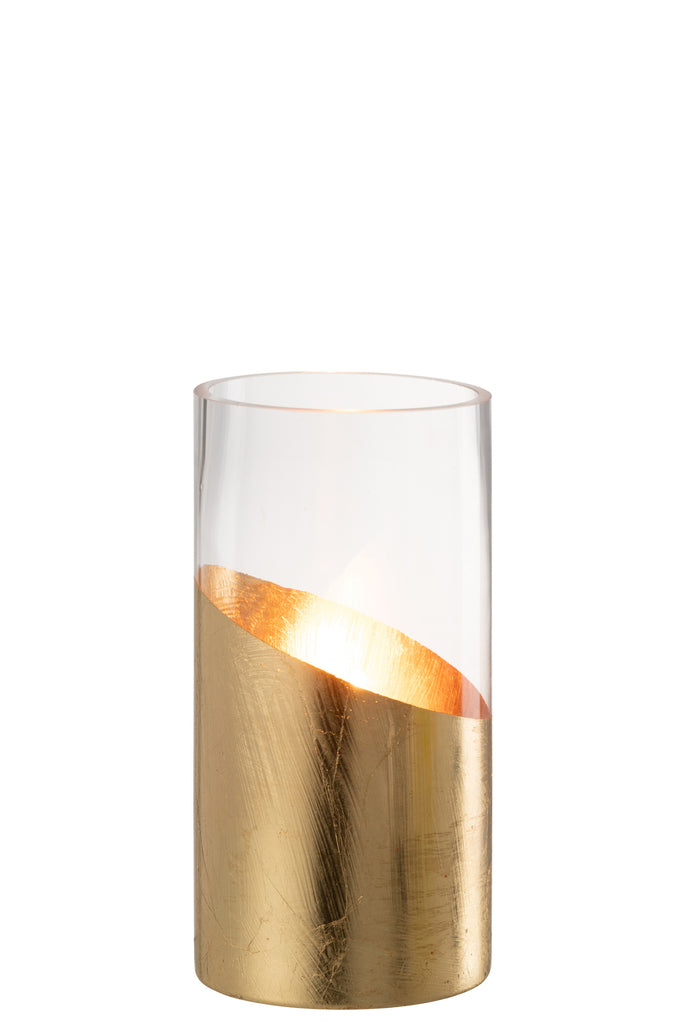Hurricane Moa Glass Transparent/Gold Small