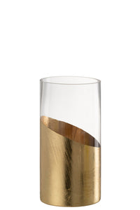 Hurricane Moa Glass Transparent/Gold Small