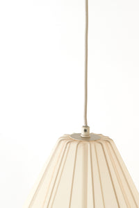 Hanging lamp 38x52,5 cm ITELA sand