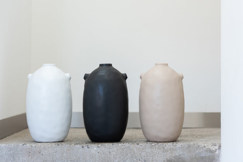 Jar Renaissance Ceramic Black