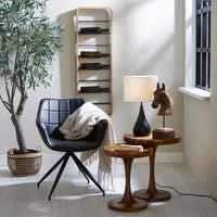 Side table 50x53 cm JOEKON wood oil brown