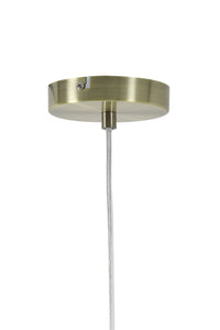 Hanging lamp 24x31 cm JOLENE clear glass