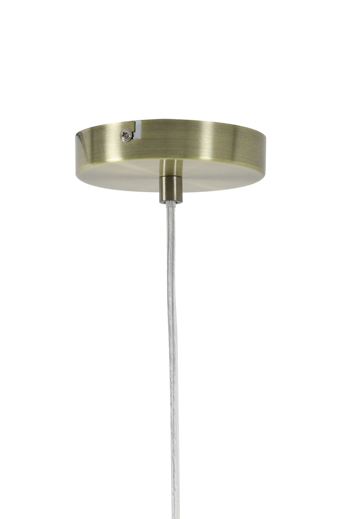 Hanging lamp 24x31 cm JOLENE clear glass