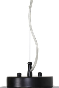 Hanging lamp 35x42,5 cm JULIA smoked glass