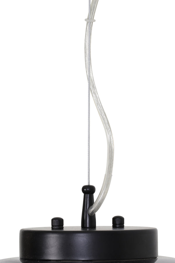 Hanging lamp 35x42,5 cm JULIA smoked glass