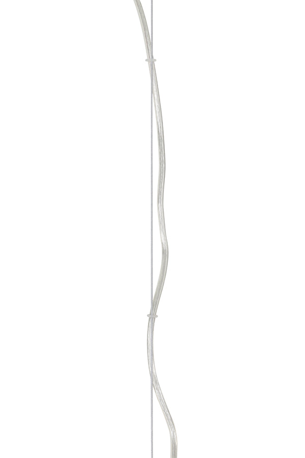 Hanging lamp 35x42,5 cm JULIA smoked glass