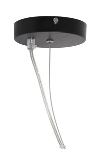 Hanging lamp 35x42,5 cm JULIA smoked glass