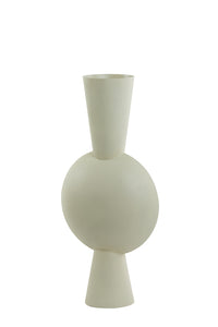 Vase deco 37,5x22x81 cm KAVANDU light grey
