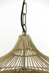 Hanging lamp 44x39 cm KRISTEL light gold