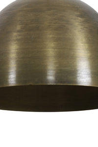 Hanging lamp 45x32 cm KYLIE raw old bronze