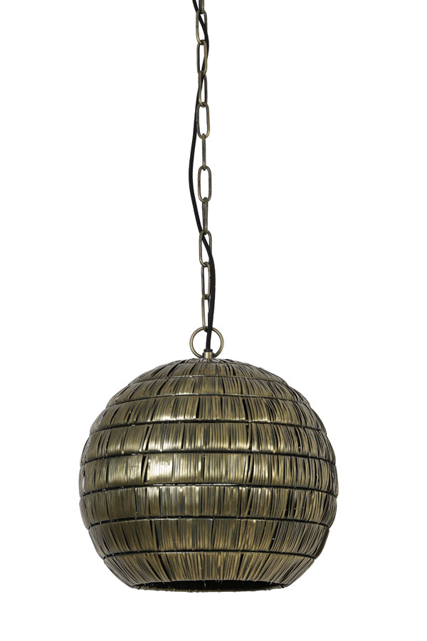 Hanging lamp 40x39 cm KYMORA antique bronze