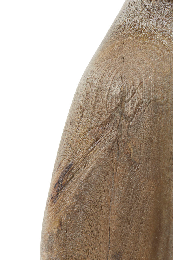 Lamp base 11x9x45 cm DJANGO wood matt brown