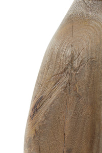 Lamp base 11x9x45 cm DJANGO wood matt brown