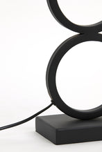 Afbeelding in Gallery-weergave laden, Lamp base 15x10x36 cm STELIOS matt black
