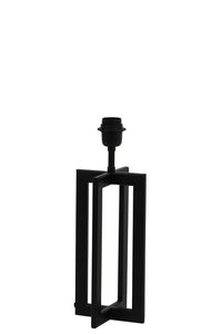 Lamp base 15x15x35 cm MACE matt black