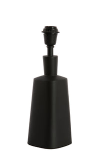 Lamp base 15x15x42 cm DONAH matt black
