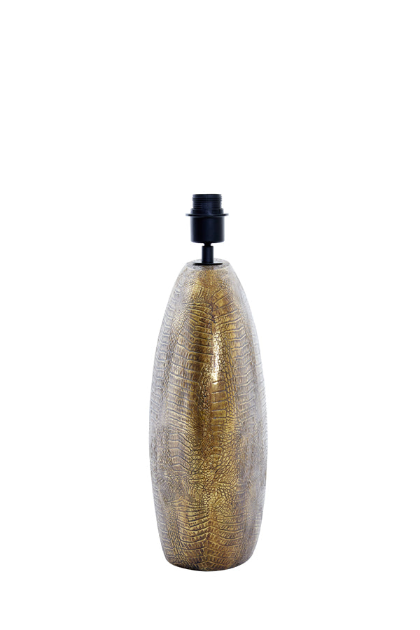 Lamp base 28x12x39 cm SKELD antique bronze