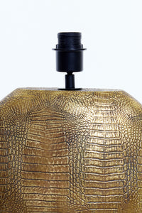 Lamp base 28x12x39 cm SKELD antique bronze