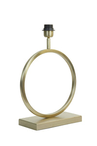 Lamp base 30x13x37 cm LIVA light gold