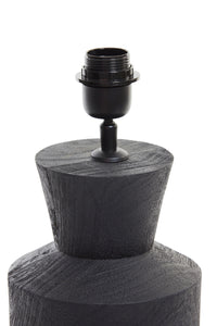 Lamp base 17x44 cm GREGOR wood matt black